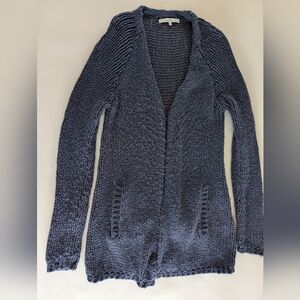 Lovers + Friends Deep Blue Cardigan